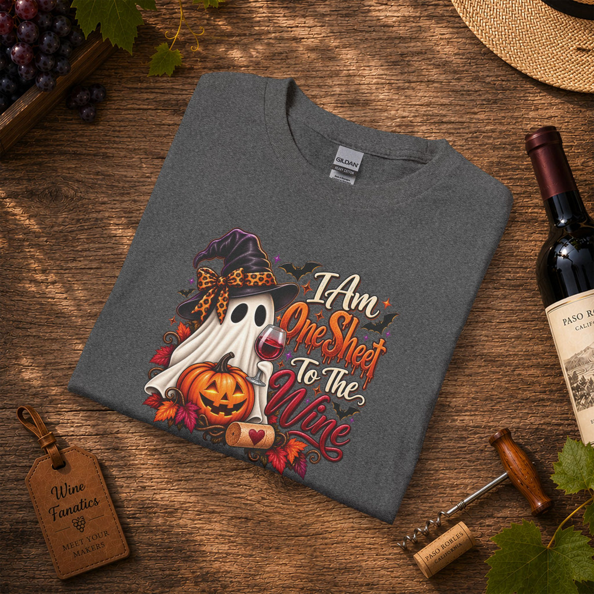 I Am One Sheet To The Wine Long Sleeve T-Shirt