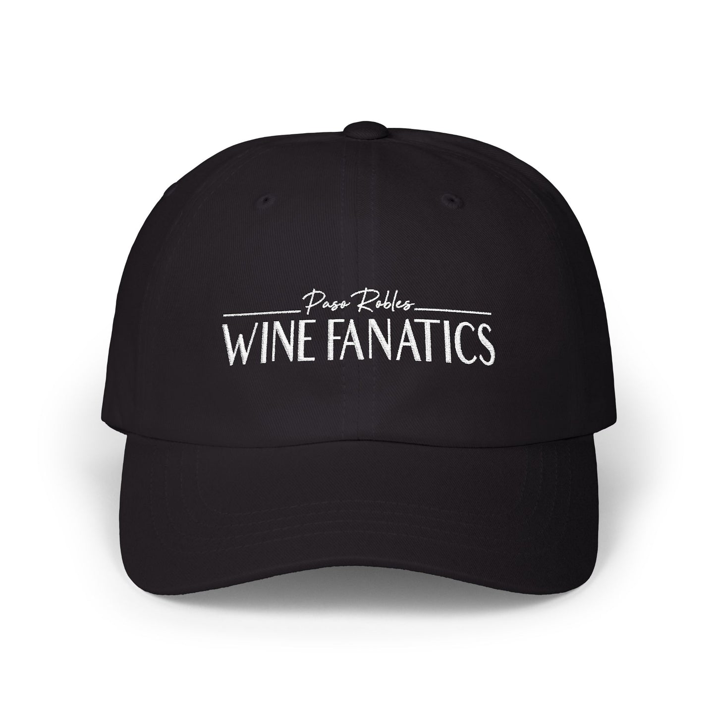Paso Robles Wine Fanatics Logo Dark Classic Cap