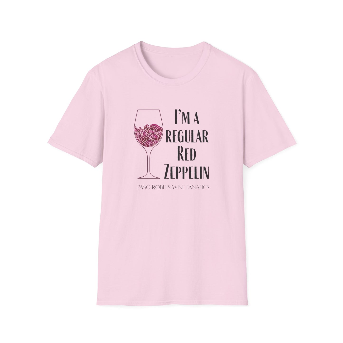 I'm A Regular Red Zeppelin Unisex Softstyle T-Shirt