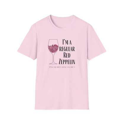 I'm A Regular Red Zeppelin Unisex Softstyle T-Shirt