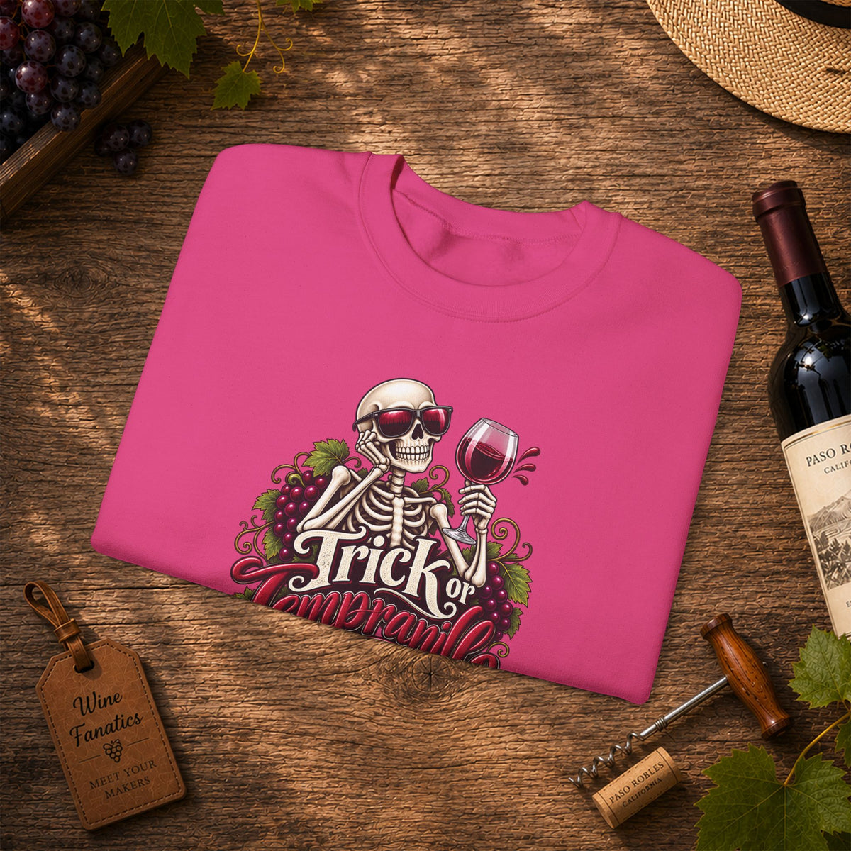 Trick Or Tempranillo Sweatshirt