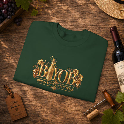 BYOB Bring Your Own Bottle Sweatshirt