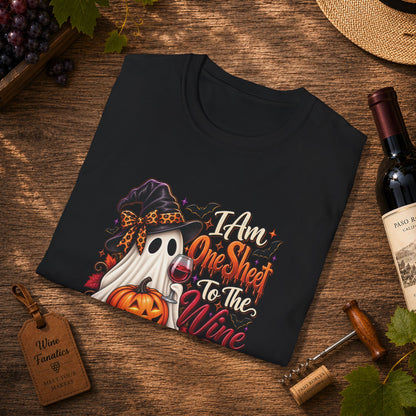 I Am One Sheet To The Wine Unisex Softstyle T-Shirt
