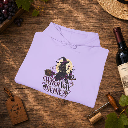 Witch Way To The Wine Hoodie
