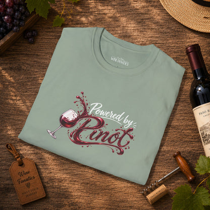 Powered By Pinot Crewneck T-Shirt