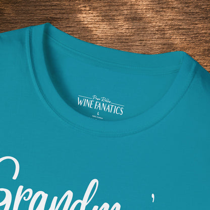 Grandma's Reason To Wine Personalized Crew Neck T-Shirt