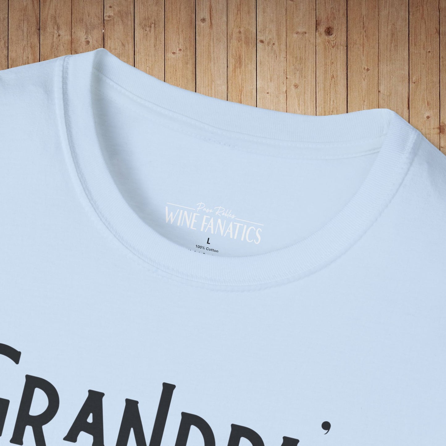 Grandpa's Reason To Wine Personalized T-Shirt