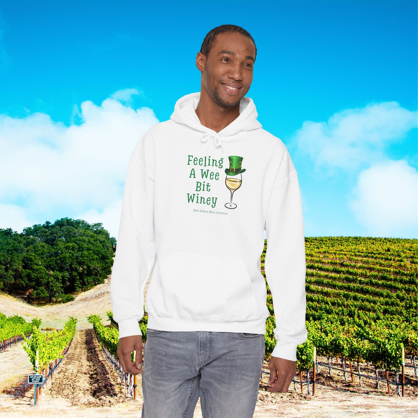 Feeling A Wee Bit Winey Hoodie