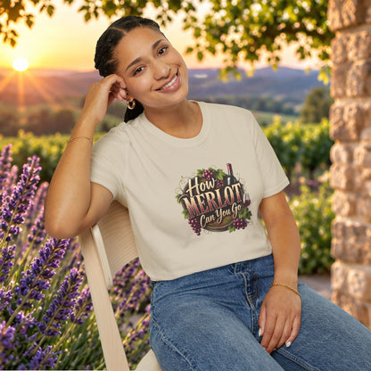 How Merlot Can You Go Crewneck T-Shirt