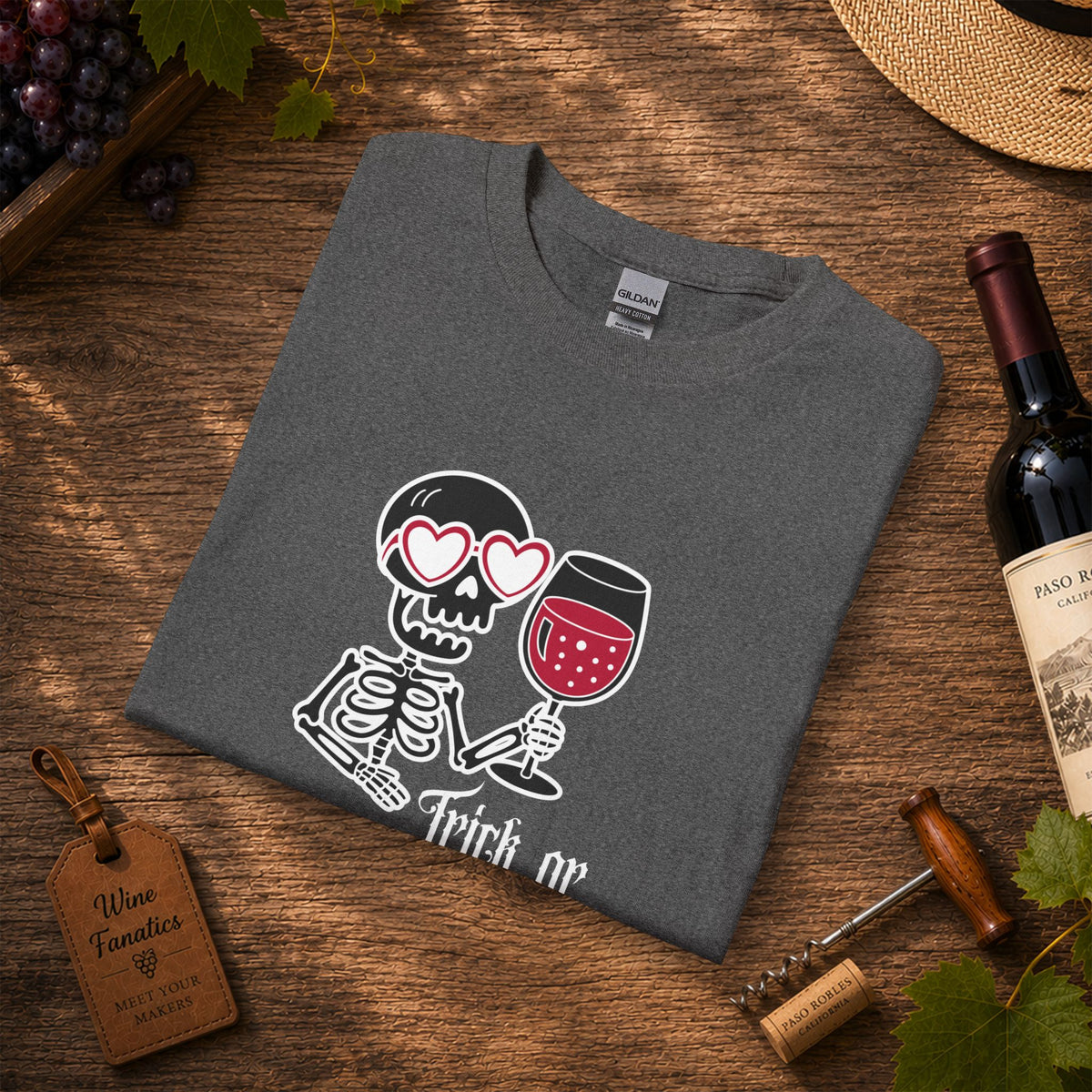 Trick or Tempranillo Long Sleeve T-Shirt