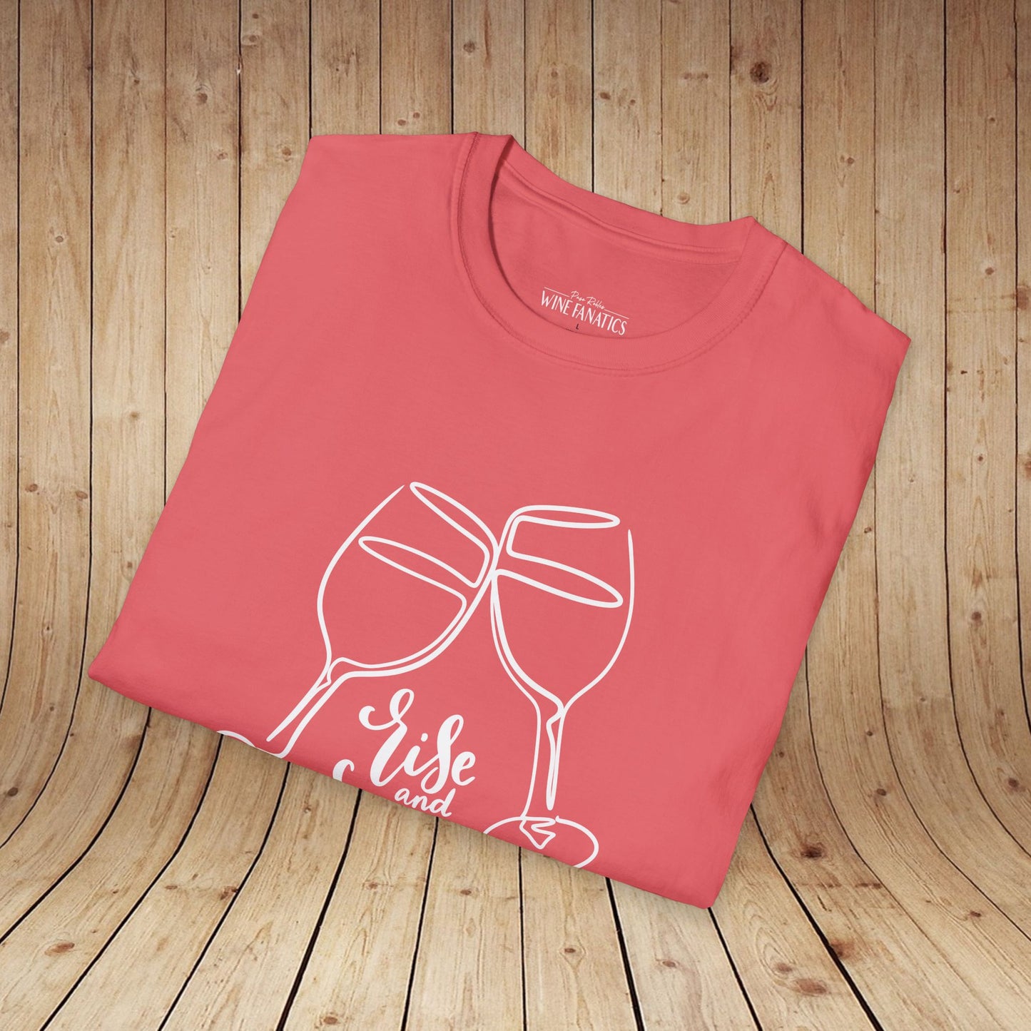 Rise & Wine Unisex Softstyle T-Shirt
