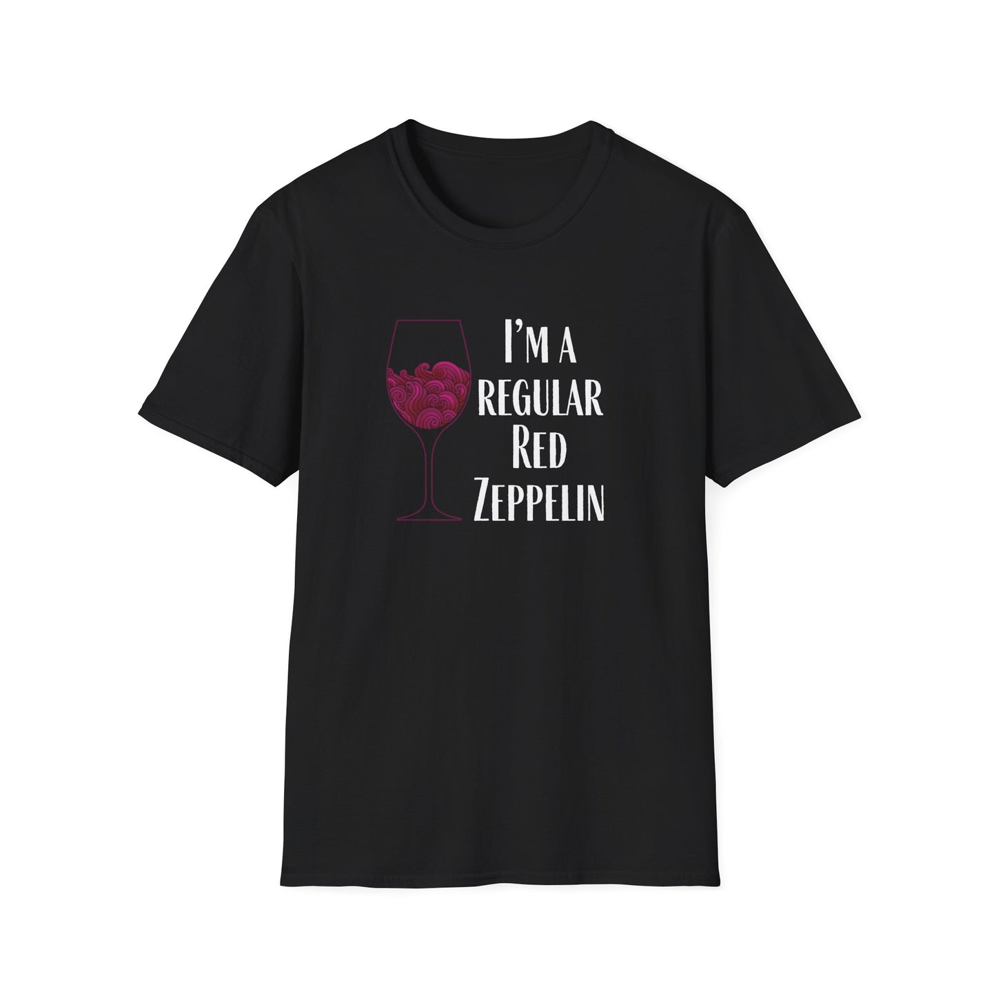 I'm A Regular Red Zeppelin Unisex Softstyle T-Shirt