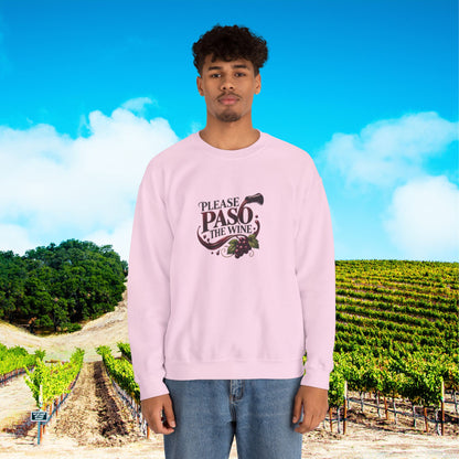 Please Paso The Wine Sweatshirt