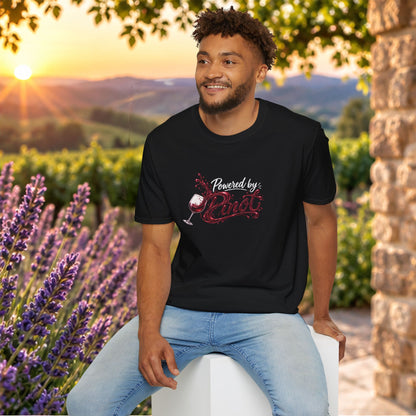Powered By Pinot Crewneck T-Shirt