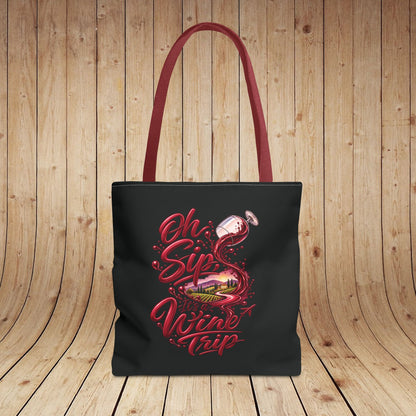 Oh Sip, It's A Wine Trip Personalized Tote Bag