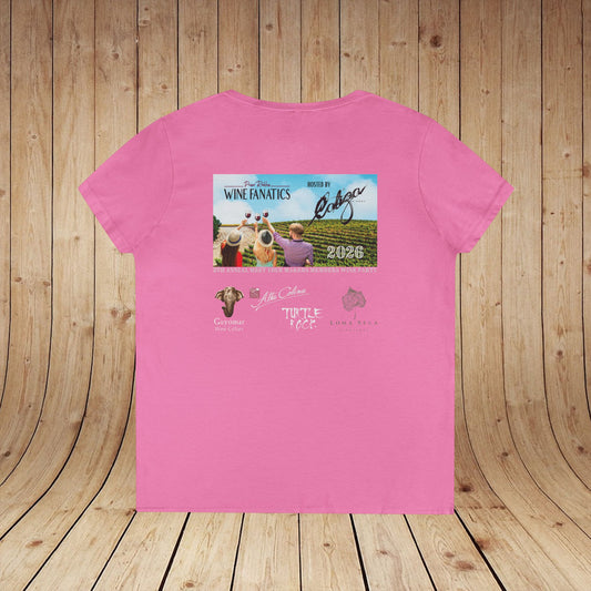 PRWF 2026 Commemorative Meet Your Makers Party Ladies V-Neck Tee