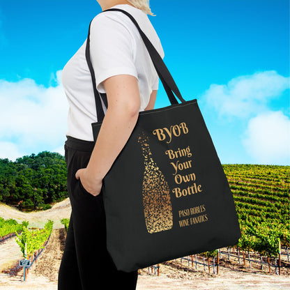 BYOB Bring Your Own Bottle Tote Bag