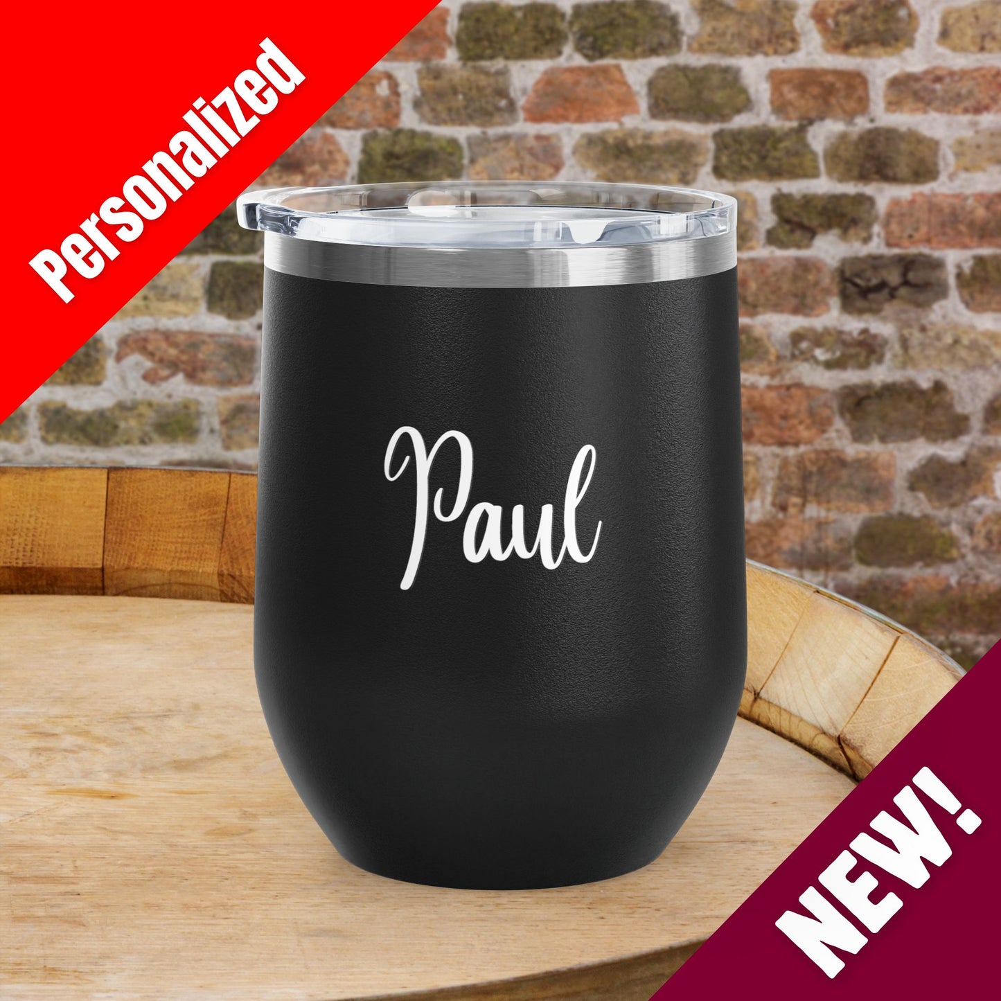 Cheers to 250 Years Independence Day Personalized 12oz Wine Tumbler