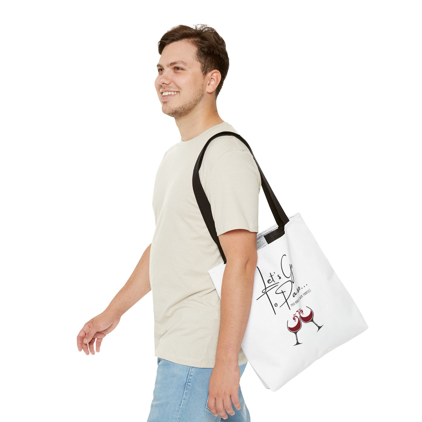 Paso Robles Wine Fanatics Tote Bag -   Logo Design