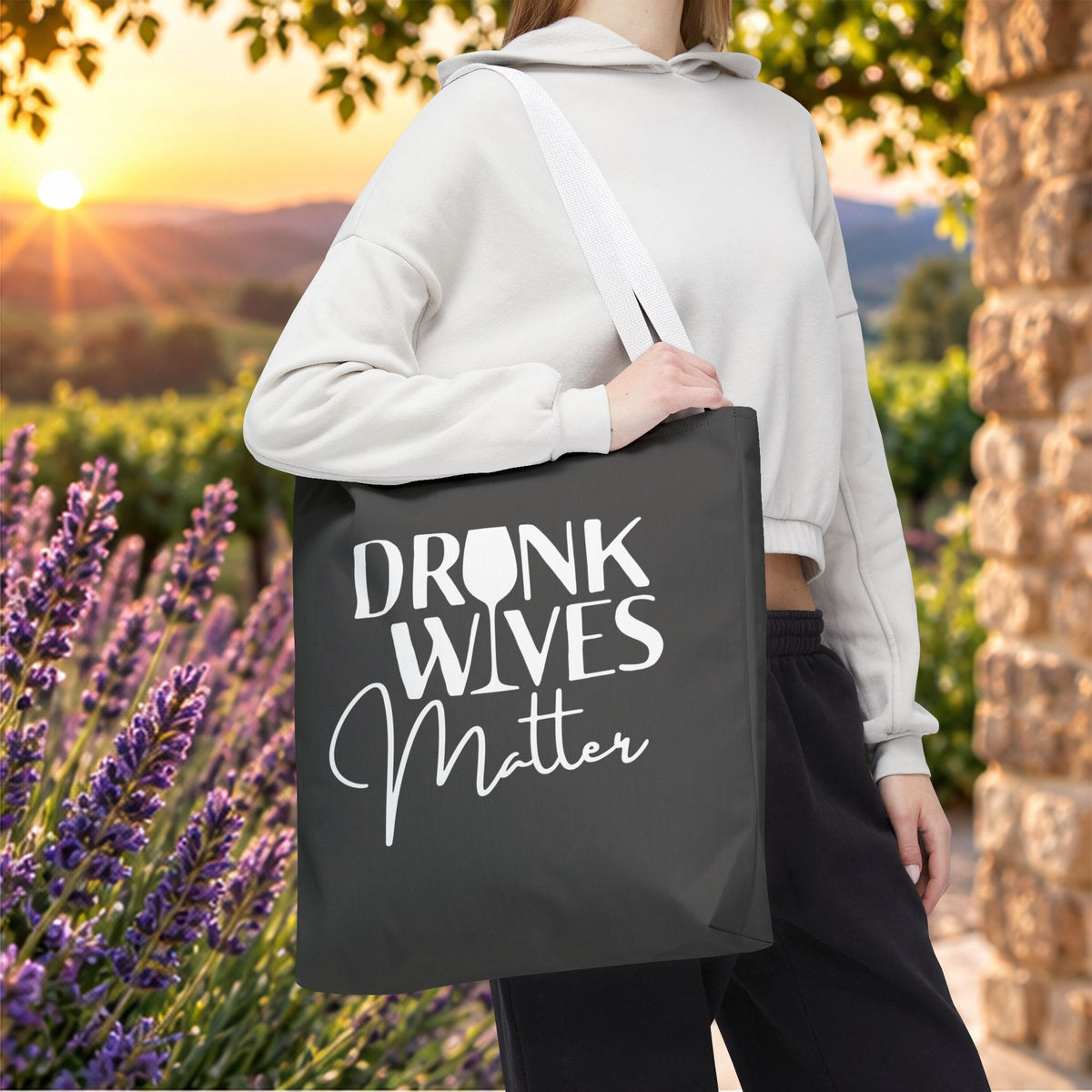 Drunk Wives Matter Tote Bag