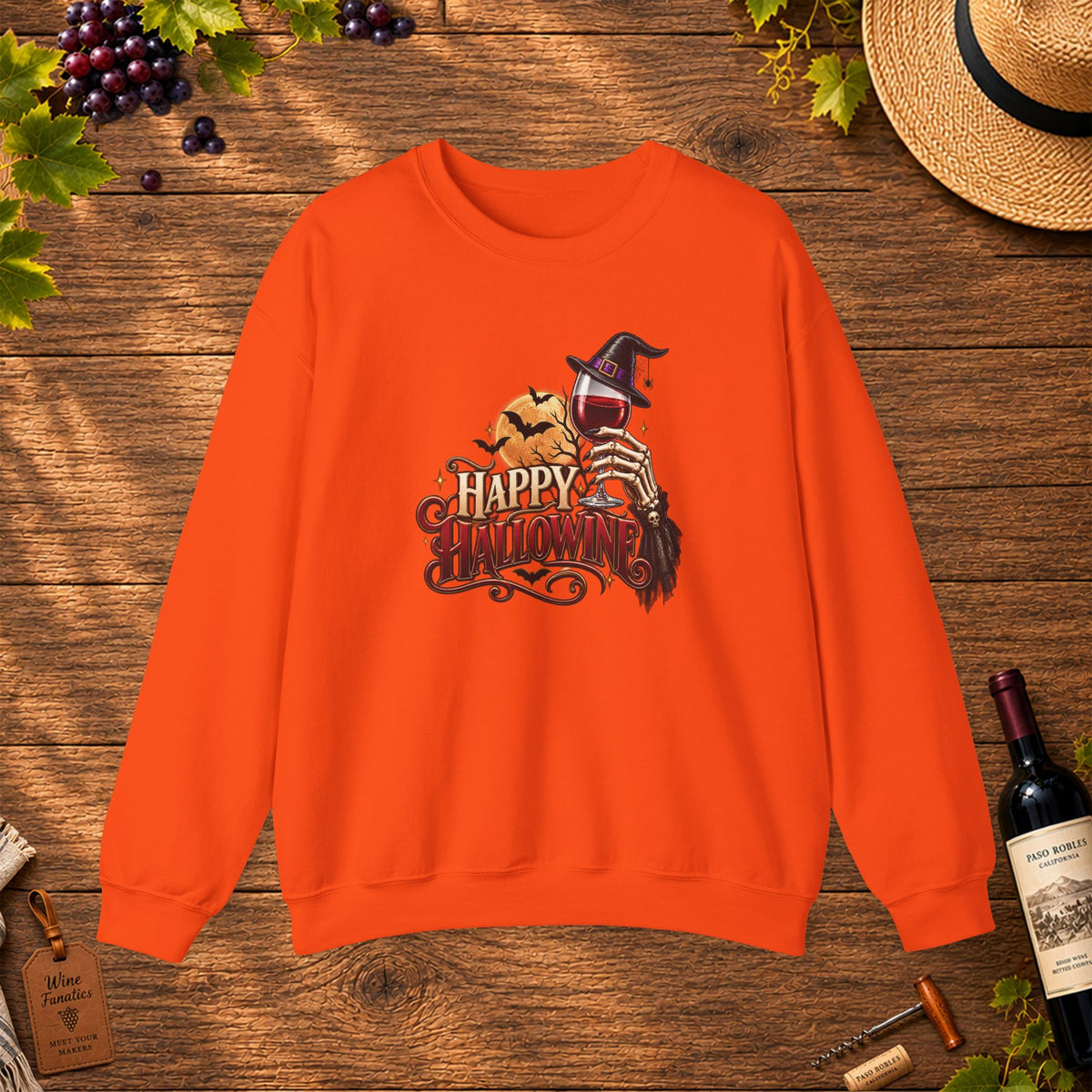 Happy Hallowine Sweatshirt
