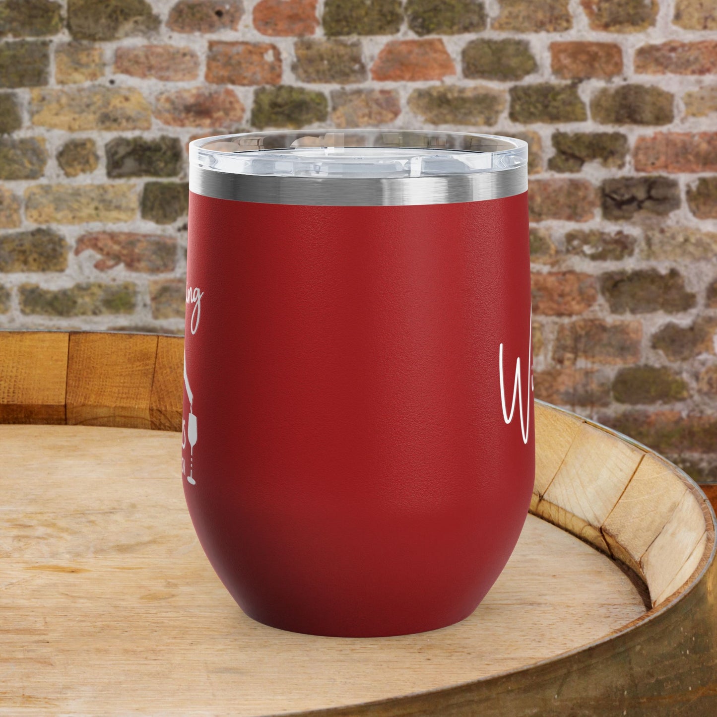 Making Pour Decisions in Napa Valley, CA Personalized 12oz Wine Tumbler
