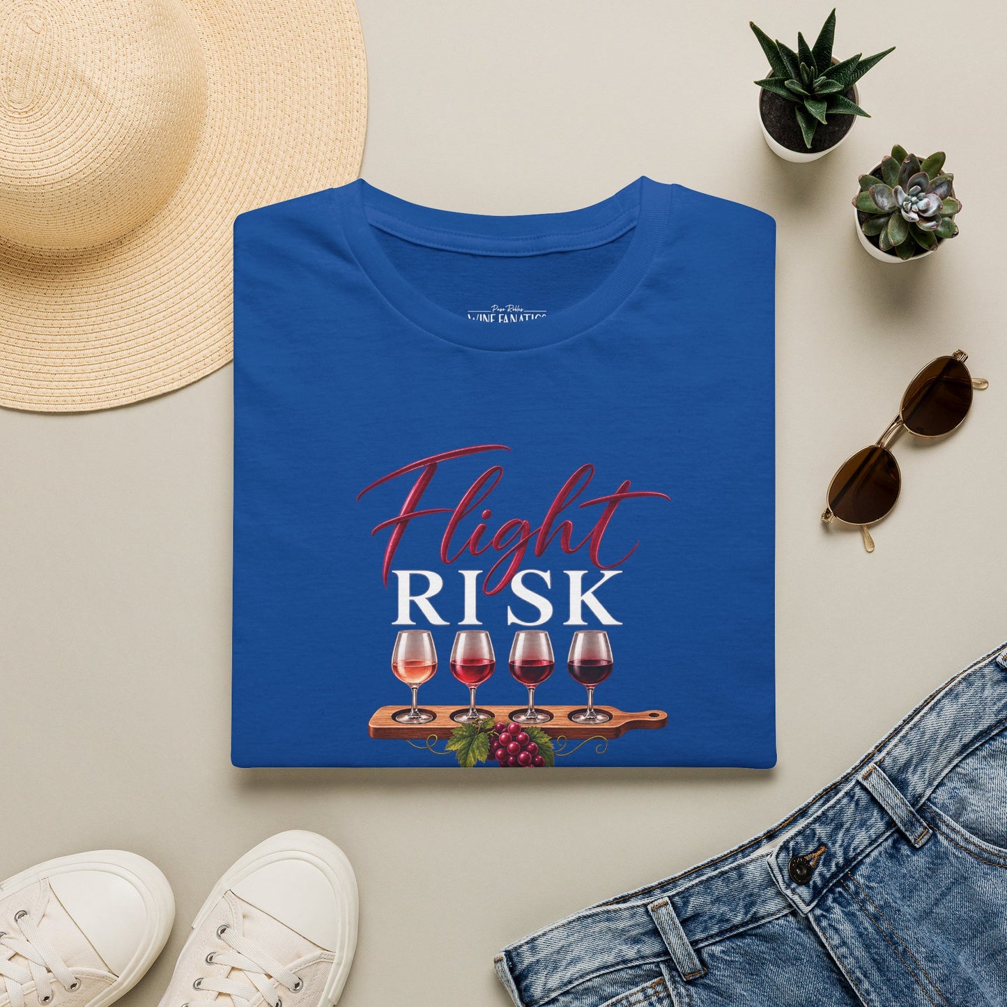 Flight Risk  Crewneck Tee