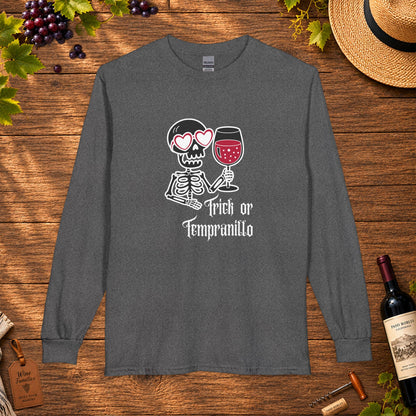 Trick or Tempranillo Long Sleeve T-Shirt