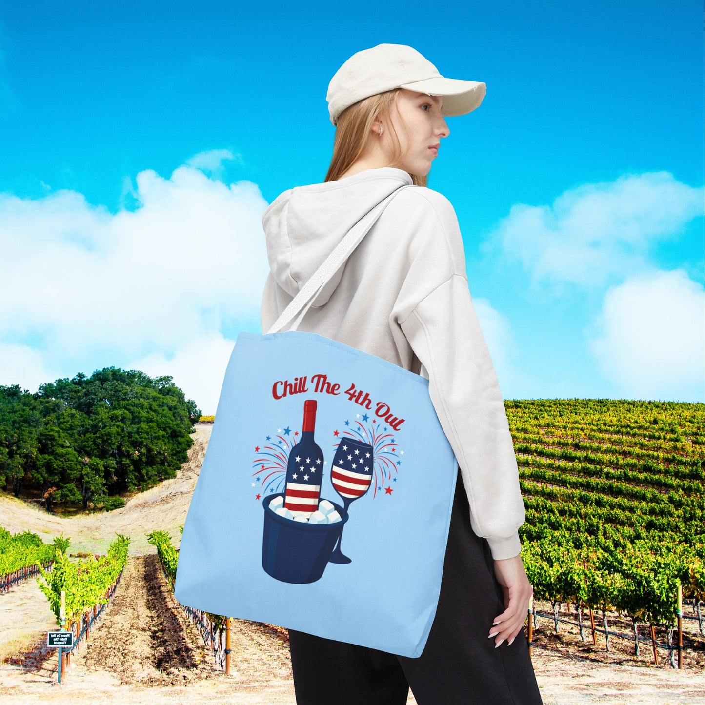 Chill The 4th Out Tote Bag
