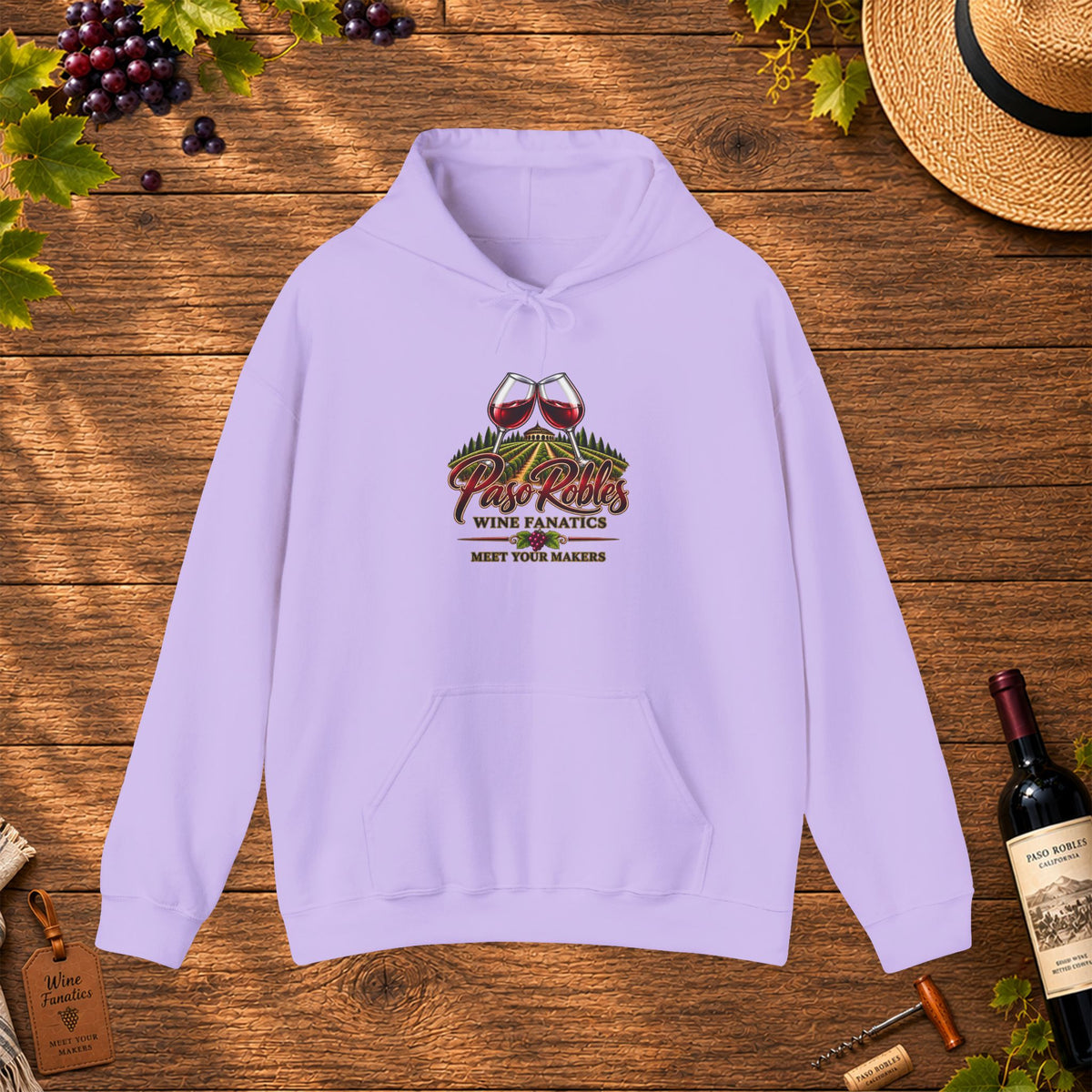 A Toast To Paso Robles Wine Fanatics Hoodie