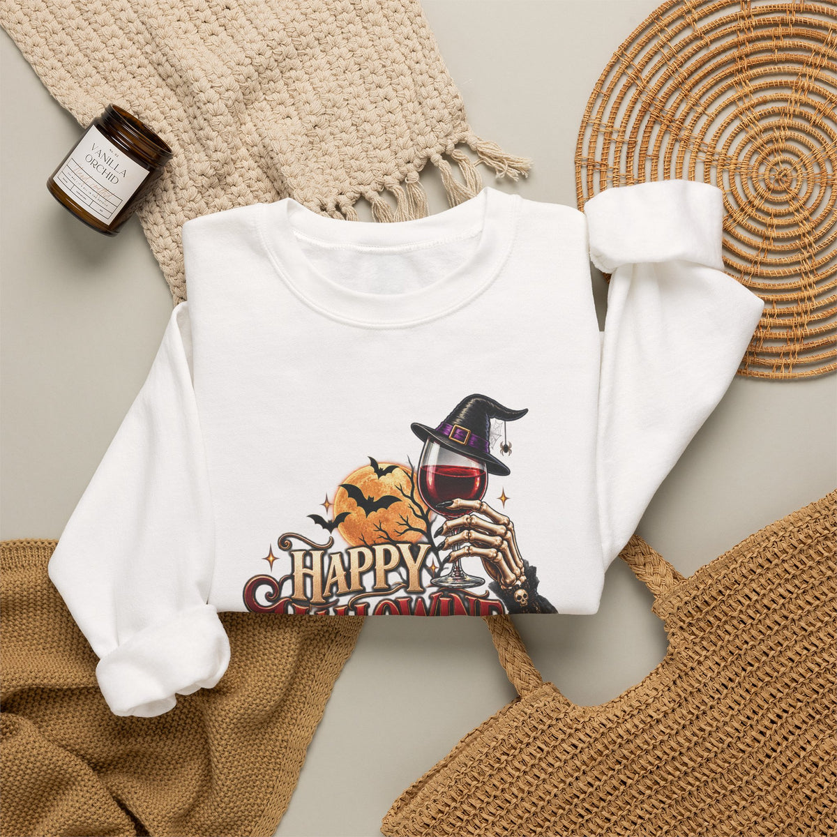 Happy Hallowine Sweatshirt