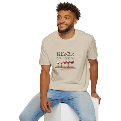 I Have A Flight To Catch Unisex Softstyle T-Shirt