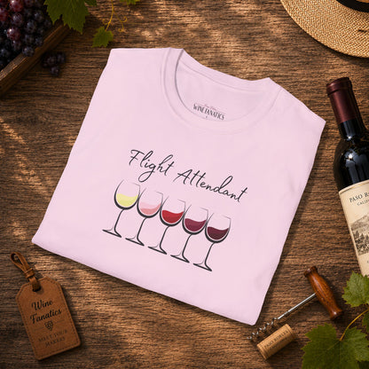 Flight Attendant Crewneck Tee