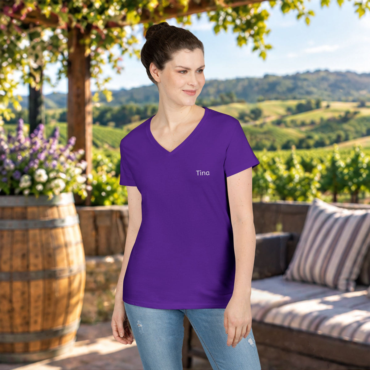 PRWF 2026 Commemorative Meet Your Makers Party Ladies V-Neck T-Shirt