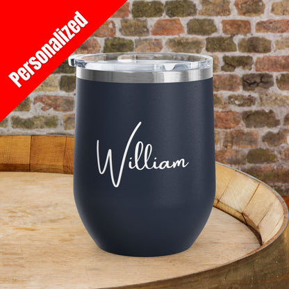 Making Pour Decisions in Napa Valley, CA Personalized 12oz Wine Tumbler