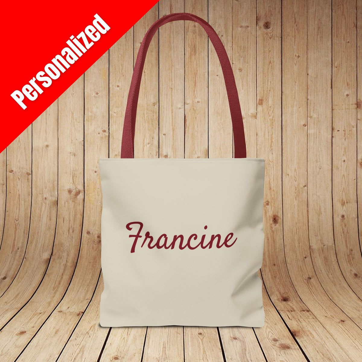 WTF Wine Time Finally Personalized Tote Bag