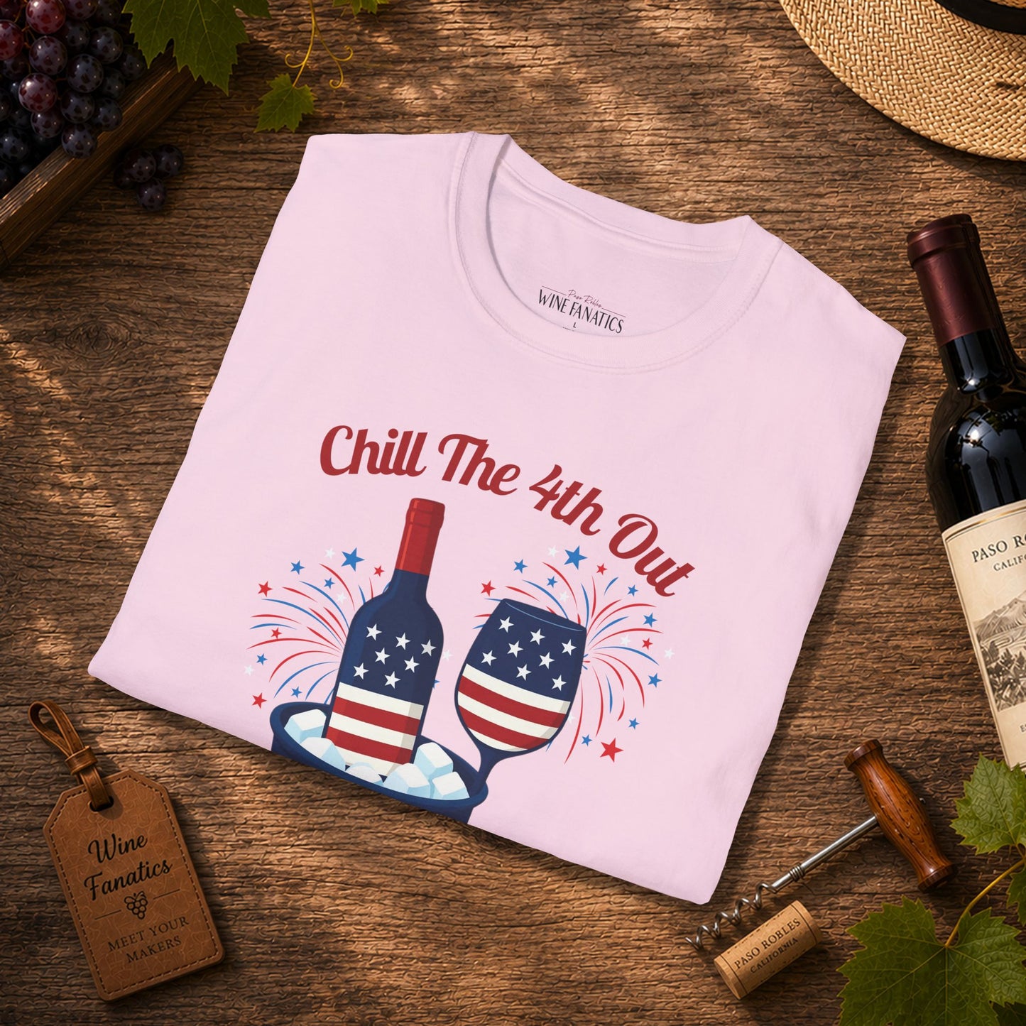 Chill The 4th Out Unisex Softstyle T-Shirt