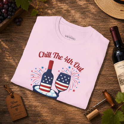 Chill The 4th Out Unisex Softstyle T-Shirt