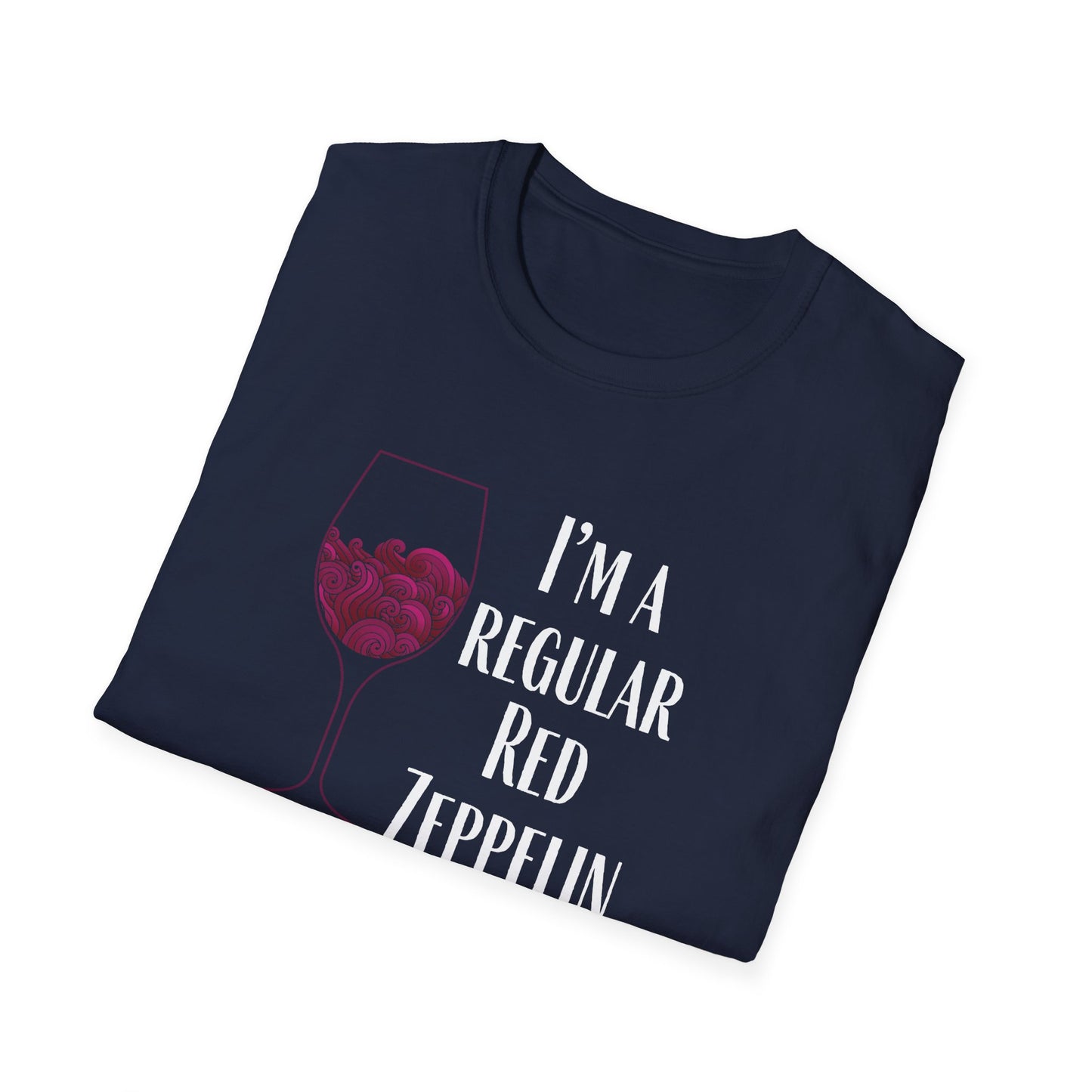 I'm A Regular Red Zeppelin Unisex Softstyle T-Shirt