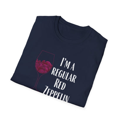 I'm A Regular Red Zeppelin Unisex Softstyle T-Shirt