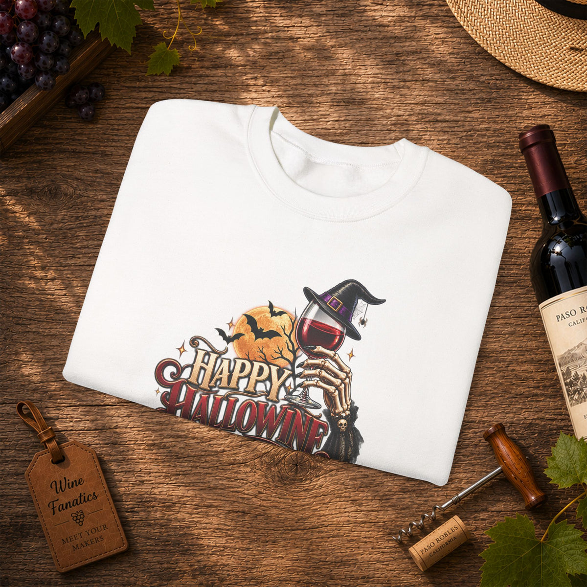 Happy Hallowine Sweatshirt