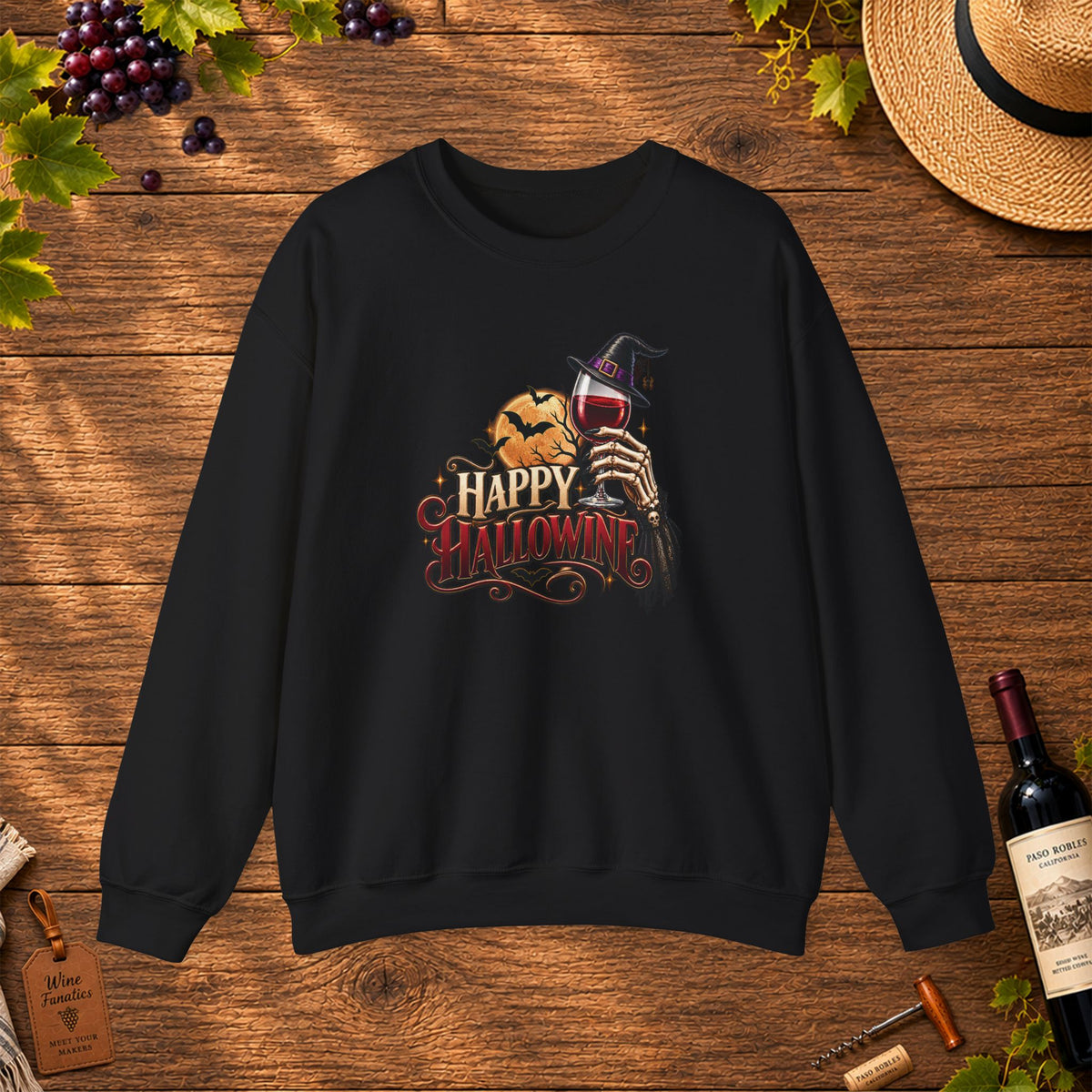 Happy Hallowine Sweatshirt