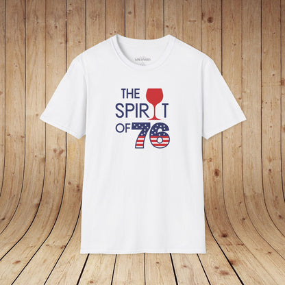The Spirit of 76 Independence Day Unisex Softstyle T-Shirt
