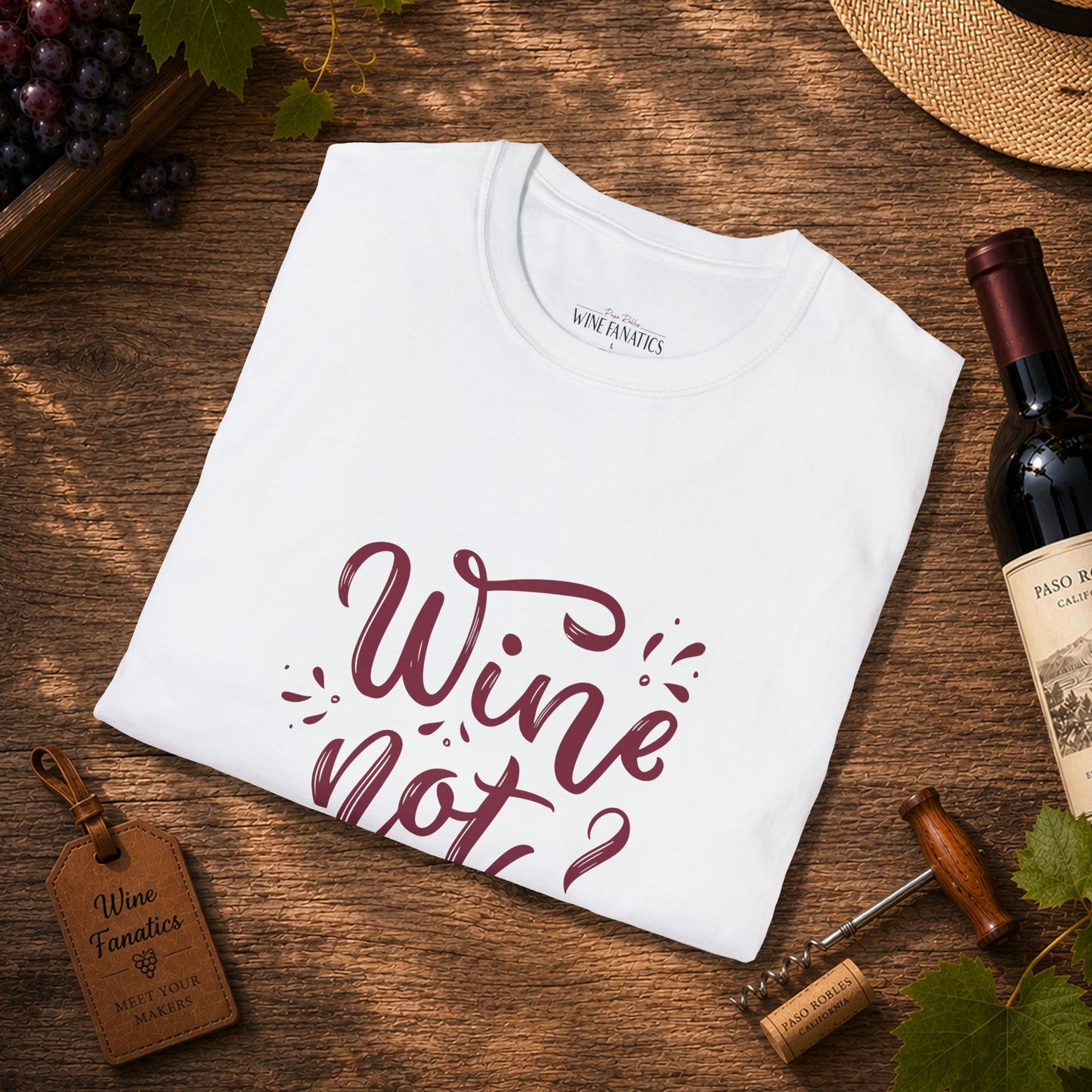 Wine Not? Crewneck Tee