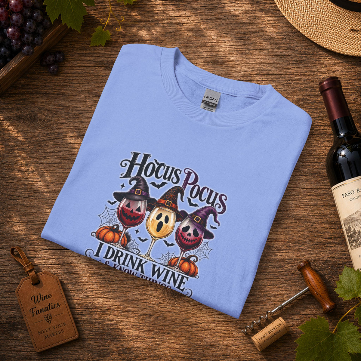Hocus Pocus I Drink Wine & Know Things Long Sleeve T-Shirt