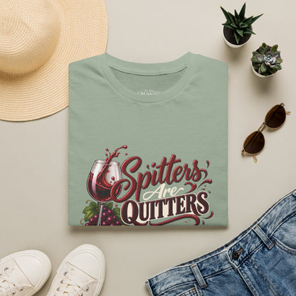 Spitters Are Quitters Crewneck T-Shirt