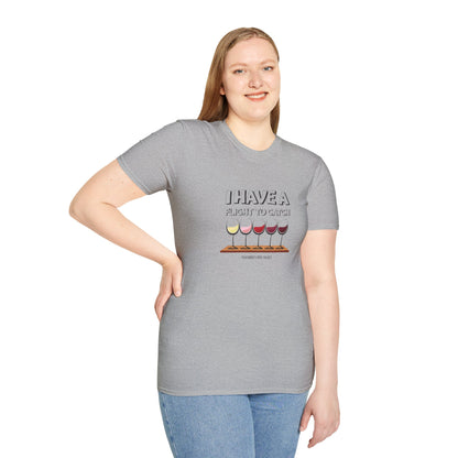I Have A Flight To Catch Unisex Softstyle T-Shirt