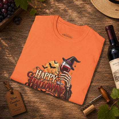 Happy Hallowine Crewneck T-Shirt