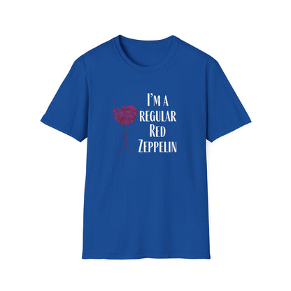 I'm A Regular Red Zeppelin Unisex Softstyle T-Shirt
