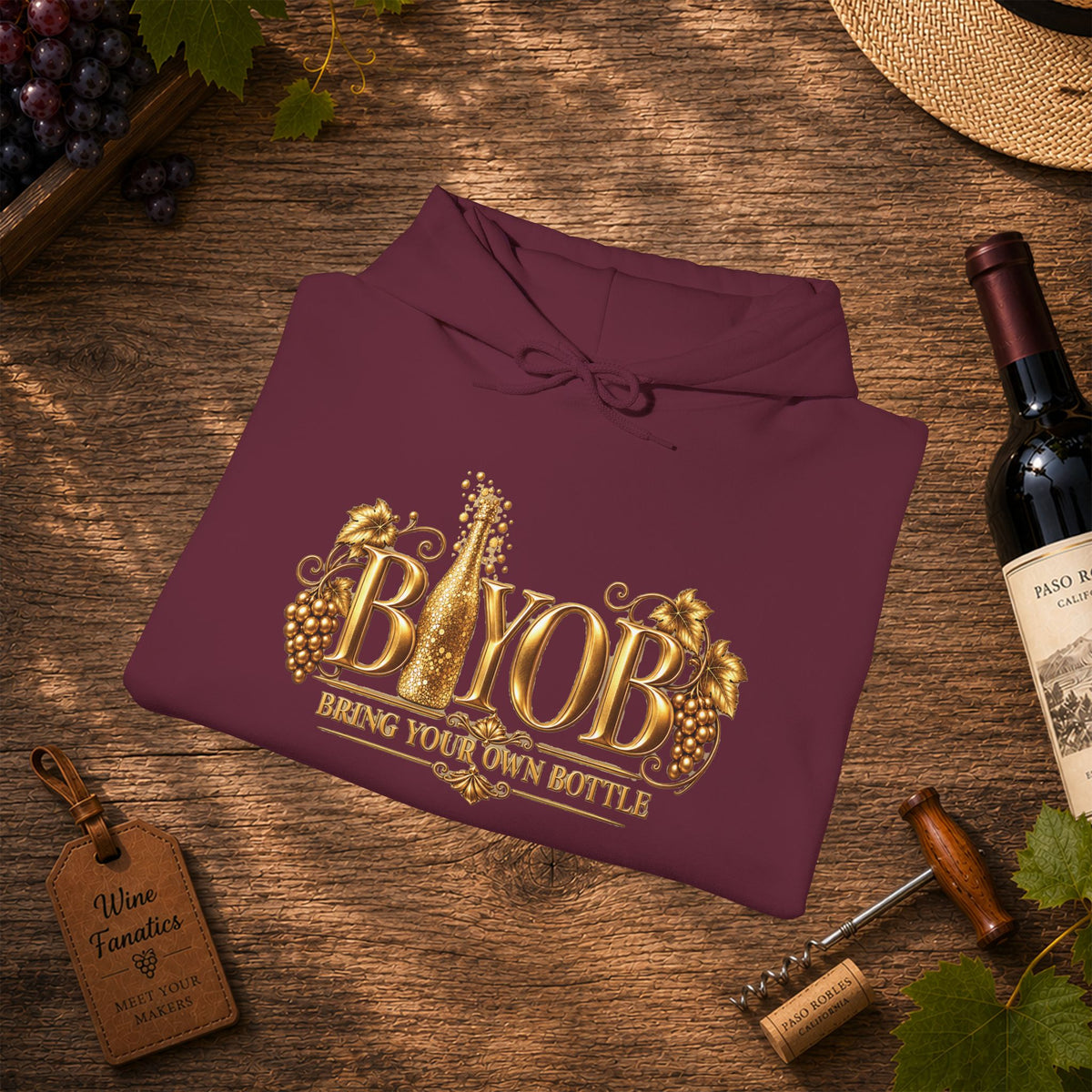 BYOB Bring Your Own Bottle Hoodie